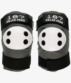 187 Killer Pads Basic Ellenbogenschützer (grey black white)