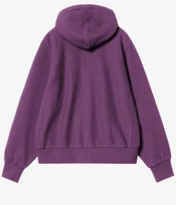 Carhartt WIP W' HD American Script Zip-Hoodie women (huckleberry)