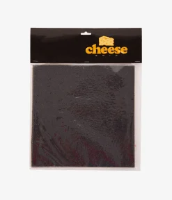 Cheese Gritty 11" x 11" Griptape (black) 4er Pack