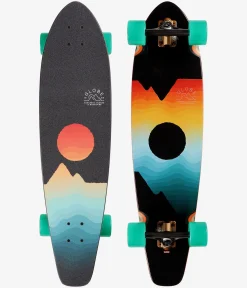 Globe Arcadia 35.875" (91,1cm) Komplett-Longboard (black maple chromeset)