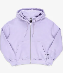 Iriedaily W Mini Flag Zip-Hoodie women (light lilac)