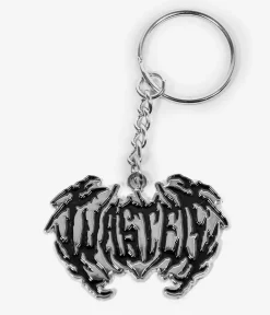 Wasted Paris Logo Schlüsselanhänger (silver)